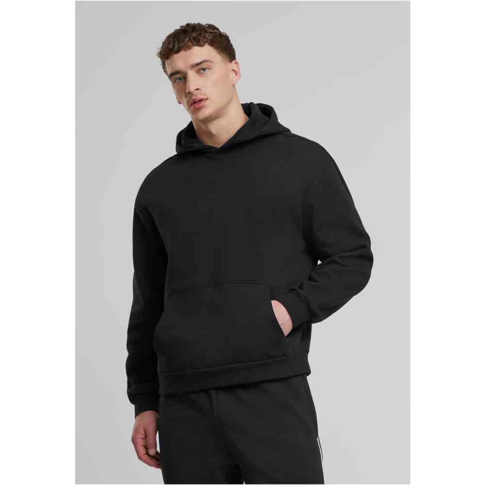 Urban Classics - Oversized Light Brushed Fleece Hoodie/trui - Zwart